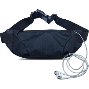 Waterproof Running Belt Bag Waist Pack,Sport Fanny Pack Running Pouch for Men Women,Runners Phone Holder for iPhone 15 14 13 12 11 Pro Max XS XR X 8 7 Plus/Galaxy Workout,Exercise,GYM,Walking