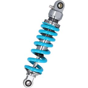 Motorcycle Shocks Absorber, Fydun 280mm Universal Adjustable Shock Absorber Rear Suspension Round Head for Motorcycles, Off Road Vehicles, ATVs(Blue)