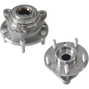 DRIVESTAR 4WD Only 513124 Front Wheel Hub Bearing Assembly LH/RH for Chevy S10/S10 Blazer/S10 Pickup 4WD, GMC Envoy/Jimmy S-15/S-15 Pickup/S-15 Sonoma, Isuzu Hombre, Olds Bravada(4X4 w/ABS 5 Lug)-Pair