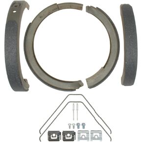 ACDelco Advantage 14784B Bonded Rear Parking Brake Shoe with Hardware