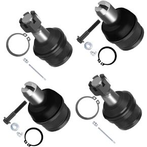SCITOO 4pcs 2WD RWD Front Suspension Kit Lower Upper Ball Joint Fit 1987-1996 For Ford For F-150 K8431 K8432