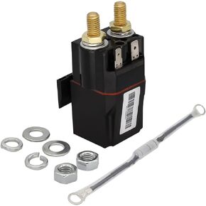 Club Car Solenoid 48 Volt, Albright 4 Terminal Solenoid Suitable for Club Car New Model Golf Cart, OEM Style Replace 101908701, 102865901, 102865901,1028659-01, SU60-2122P