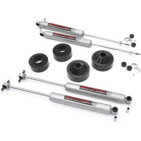 Rough Country 1.75" Lift Kit for 2007-2018 Jeep Wrangler JK - 65130