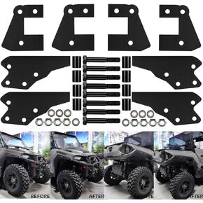 3'' Front & Rear Lift Kit UTV for Polaris Ranger 570/Fullsize 570 XP/XP 900/XP 900 CREW/XP 1000/XP 1000 CREW/1000 Diesel/1000 Diesel CREW UTV, 3'' Front & 3'' Rear Suspension