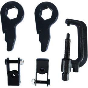 8 مفاتيح رفع MILELAKE 1 "-3" مفتاح قضبان الالتواء وأداة تفريغ شريط الالتواء مع أقواس موسعات الصدمات in Kuwait