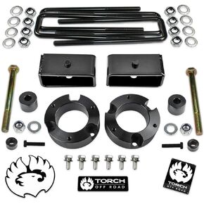 TORCH 3" Full Lift Kit for 2005-2023 Toyota Tacoma 4X4 4WD TRD SR5 w Differential Drop - 6 Lug Models ONLY