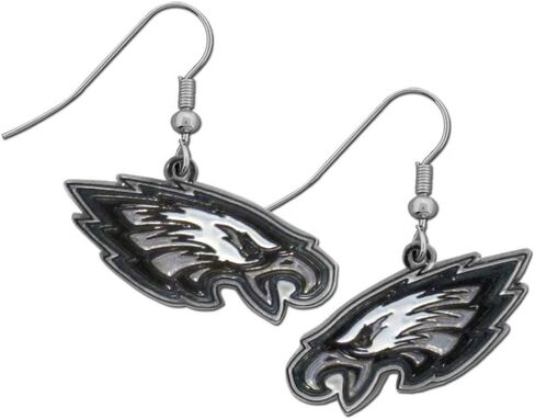 Siskiyou Sports NFL Chrome Dangle Earrings in Saudi Arabia