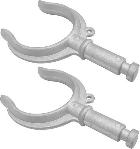 ISURE MARINE 2 قطعة من الألومنيوم قفل مجذاف Oarlock Rowlock قسط قارب الصف البحري زورق طوف المياه قارب كاياك زورق Oar قفل Rowlock الجانب جبل in Kuwait