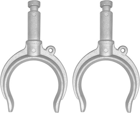 ISURE MARINE 2 قطعة من الألومنيوم قفل مجذاف Oarlock Rowlock قسط قارب الصف البحري زورق طوف المياه قارب كاياك زورق Oar قفل Rowlock الجانب جبل in Kuwait