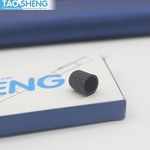 10Pcs Tyre Valve Caps, Universal Fit Plastic Dust Caps for Trucks Car Bikes Bicycles Motorbikes Prams Wheelbarrows Tires, 10 Pieces Black in Kuwait