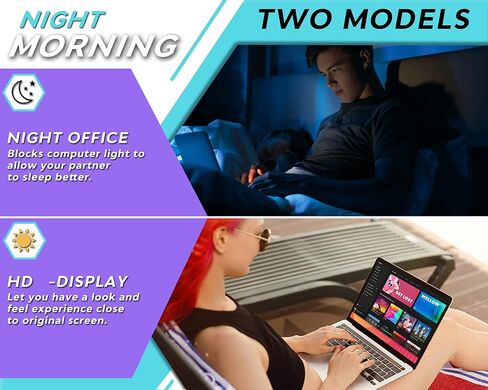 ZOEGAA 14 شاشة كمبيوتر محمول للخصوصية، شاشة خصوصية للكمبيوتر المحمول بنسبة 16:9 قابلة للإزالة مقاس 14 بوصة، درع الخصوصية لشاشة الكمبيوتر المضادة للضوء الأزرق متوافق مع شاشة خصوصية الكمبيوتر المحمول in Kuwait