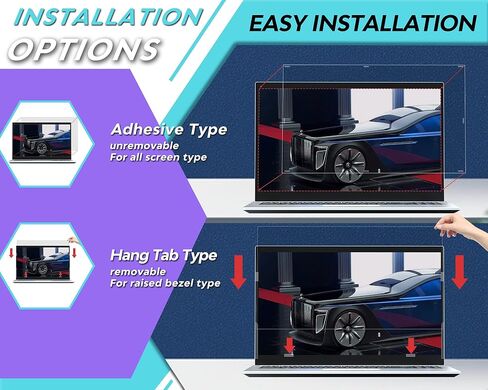 ZOEGAA 14 شاشة كمبيوتر محمول للخصوصية، شاشة خصوصية للكمبيوتر المحمول بنسبة 16:9 قابلة للإزالة مقاس 14 بوصة، درع الخصوصية لشاشة الكمبيوتر المضادة للضوء الأزرق متوافق مع شاشة خصوصية الكمبيوتر المحمول in Kuwait