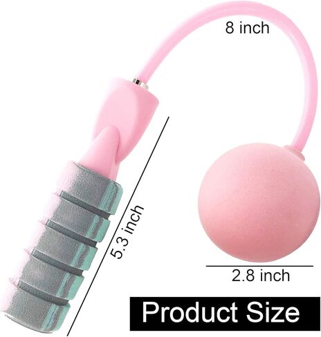 حبل القفز الموزون من بينفو بدون حبل، حبل تخطي بدون خط، حبل سرعة لاسلكي لتمارين اللياقة البدنية في أي مكان، حبل بود بدون حبال للتدريب على بناء الجسم على الشاطئ in Kuwait