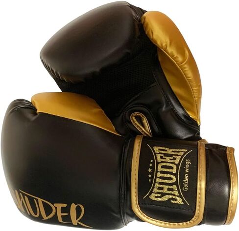 Golden Wings Boxing Gloves, Kickboxing, Muay-Thai, MMA, Sparring, 14oz in Saudi Arabia