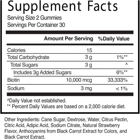 786 Biotin Boost Vitamins - Halal Gummy Vitamins for Hair, Skin & Nails - Vegan, Gluten-Free, 10,000mcg Per Serving [Highest Potency] in Saudi Arabia