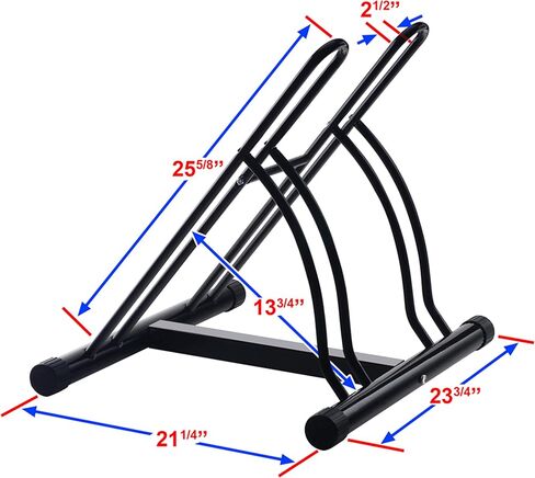 Bike Rack – Dual Bicycle Stand for 2 Mountain, Road, or Kid’s Bikes – Indoor or Outdoor Bike Storage – Steel Bike Rack for Truck by RAD Cycle in Kuwait
