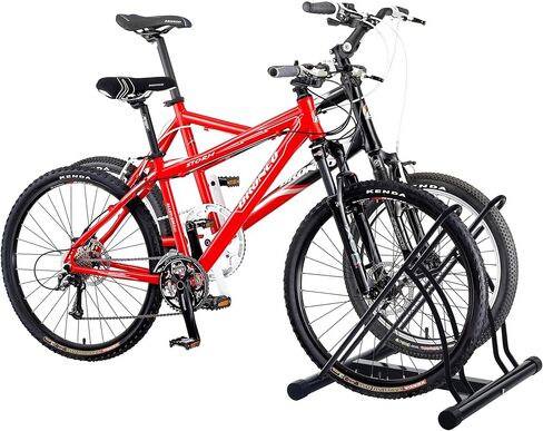 Bike Rack – Dual Bicycle Stand for 2 Mountain, Road, or Kid’s Bikes – Indoor or Outdoor Bike Storage – Steel Bike Rack for Truck by RAD Cycle in Kuwait