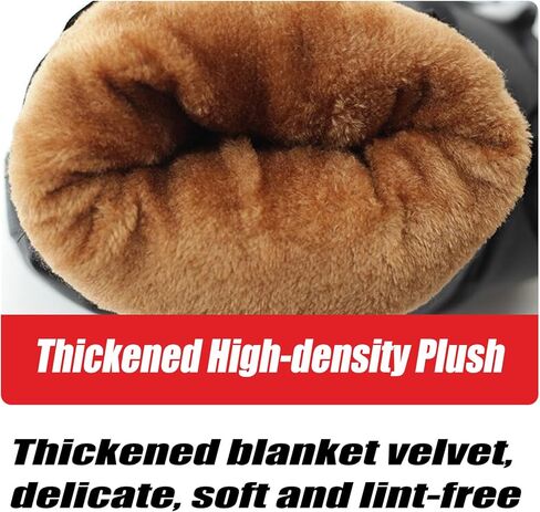 قفازات مقود الدراجة النارية - بطانة حرارية مقاومة للماء، قفازات مقود دراجة نارية سميكة للغاية لركوب الدراجات النارية في الطقس البارد، وقفازات ATV مقاومة للرياح وقفازات سكوتر in Kuwait