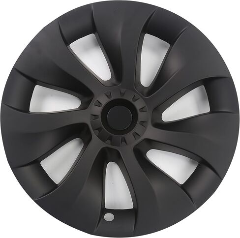 ROADARMOUR (الأعمال التجارية الأمريكية) FitsTesla Model Y، غطاء عجلة Hubcap أسود غير لامع مقاس 19 بوصة (4 قطع) تحسين طويل المدى طراز Uberturbine 2017-2023 نموذج Y استبدال العجلة الهوائية من HOMELAND HARDWARE in Kuwait