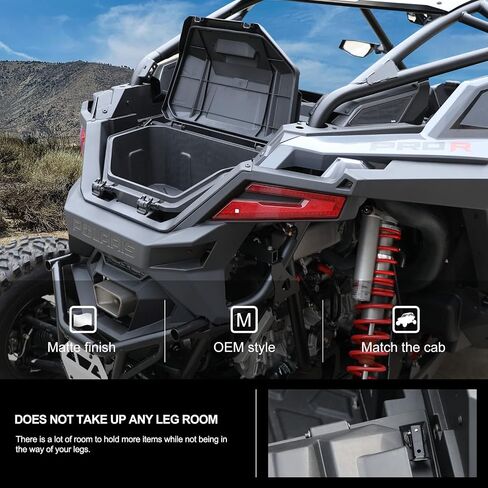KIWI MASTER 36 QT Forward Cargo Box Compatible with 2022 2023 2024 Polaris RZR PRO R Accessories Rear Storage Bin 2884236 in Saudi Arabia