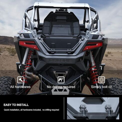KIWI MASTER 36 QT Forward Cargo Box Compatible with 2022 2023 2024 Polaris RZR PRO R Accessories Rear Storage Bin 2884236 in Saudi Arabia