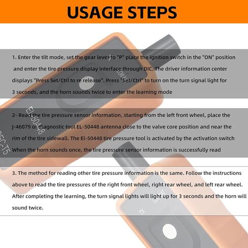 أداة إعادة ضبط TPMS، أداة إعادة ضبط مستشعر مراقبة ضغط إطارات السيارات OEC-T5، تدريب على برمجة النظام لمعظم سلاسل السيارات in Saudi Arabia