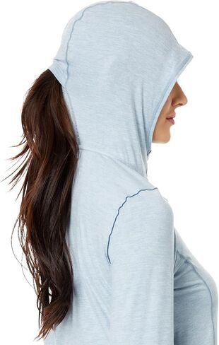 سترة هودي Clima-Tek للسيدات من Hot Chillys ذات طبقة أساسية مريحة ومتوسطة الوزن in Saudi Arabia