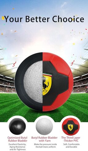 فيراري رقم 3 كرة قدم صغيرة الحجم 7.5 بوصة إصدار محدود in Kuwait