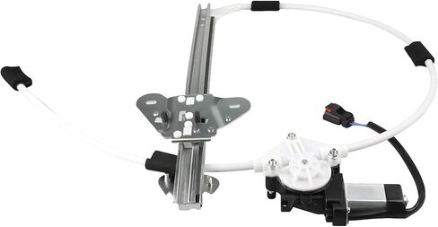 Front Driver Side Power Window Regulator with Motor fit for 1997 1998 1999 2000 2001 Jeep Cherokee XJ Sport Utility, 4-Door Only, Left, 741-768 in Saudi Arabia