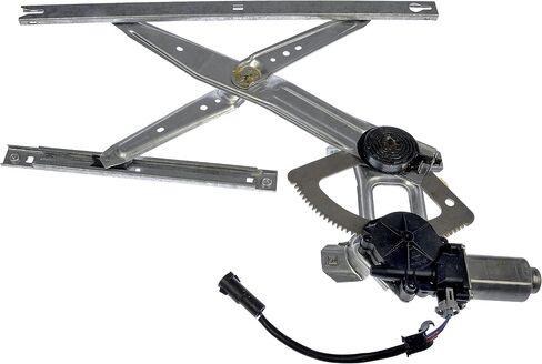 Dorman 748-063 منظم نوافذ الطاقة لجانب الراكب الخلفي ومجموعة المحرك المتوافقة مع موديلات Ford مختارة in Saudi Arabia