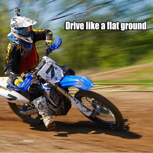 1 1/8 مقود سميك مع دعامات مقابض للقضيب. تناسب RAPTOR700 TBR7 YZ85 CR85 RM250 CRF250 YZ250 KX250 وما إلى ذلك. الدراجة الترابية ATV (أسود + أبيض) in Kuwait