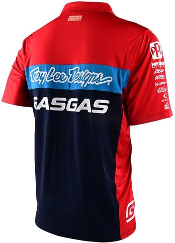 Troy Lee Designs Motorcycle Motocross Racing Pit Shirt, TLD GASGAS Team Pit Shirt in Saudi Arabia
