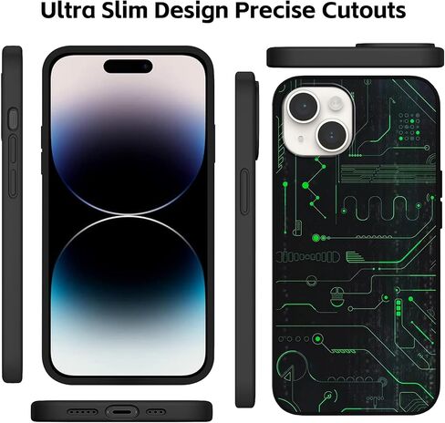 حافظة هاتف مصممة لهاتف iPhone 15 Pro، حافظة هاتف Eagle، غطاء حماية ناعم مضاد للصدمات للنساء والفتيات، حافظة هاتف نحيفة مضادة للخدش لهاتف iPhone 15 Pro 6.1 بوصة in Kuwait