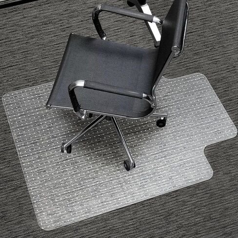 Floor Mat for Office Chair on Carpet,Non-Slip rug 36" X 47" with Lip,Transparent Plastic Carpet Protector, Heavy Duty Desk Rug for Rolling Chair,Gaming Chair Mat for Carpet,Easy to Clean in Kuwait