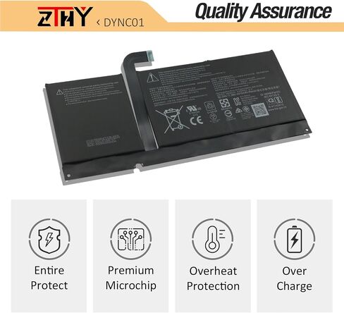 ZTHY DYNC01 96BTA016H 96BTA015H Battery Replacement for Microsoft Surface Pro 8 1983 1982 Series Tablet 11.38V 50.2Wh 4414mAh with Tools in Saudi Arabia
