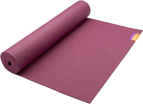 Hugger Mugger Tapas Ultra Yoga Mat - Outstanding 1/4″ Soft Cushion, Lightweight, Made in the USA Sticky Mat, Durable and Long-Lasting in Saudi Arabia