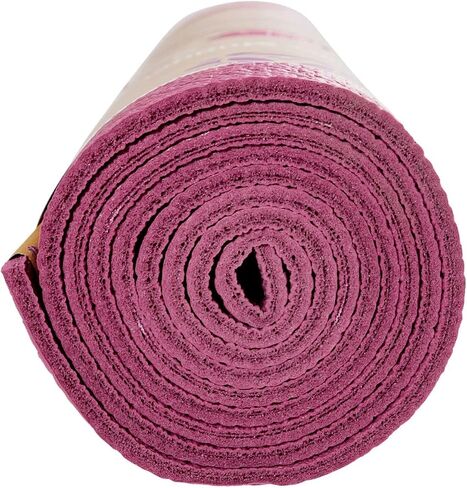 Hugger Mugger Tapas Ultra Yoga Mat - Outstanding 1/4″ Soft Cushion, Lightweight, Made in the USA Sticky Mat, Durable and Long-Lasting in Saudi Arabia