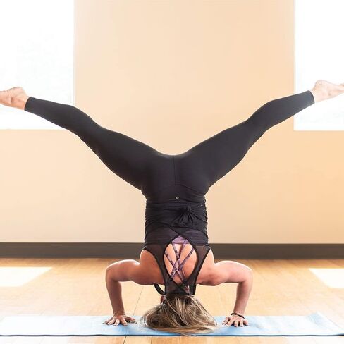 Hugger Mugger Tapas Ultra Yoga Mat - Outstanding 1/4″ Soft Cushion, Lightweight, Made in the USA Sticky Mat, Durable and Long-Lasting in Saudi Arabia