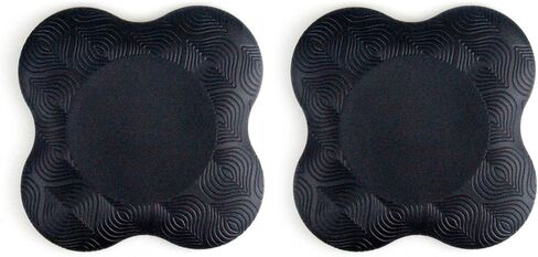 Yoga Knee Pad Support for Yoga and Pilates Excercise, Cushion for Knees,Elbow and Head（ 2 packs） (Black) in Saudi Arabia