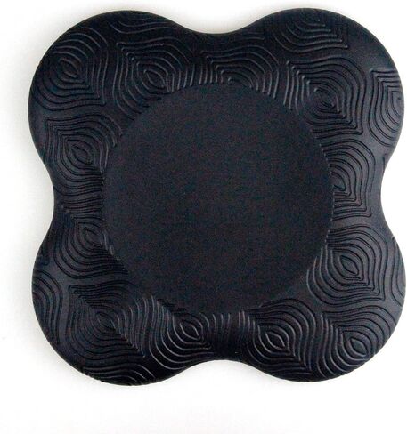 Yoga Knee Pad Support for Yoga and Pilates Excercise, Cushion for Knees,Elbow and Head（ 2 packs） (Black) in Saudi Arabia