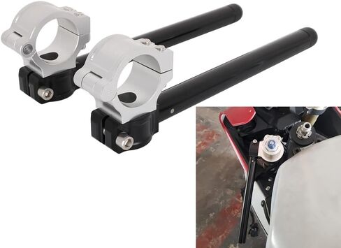 دراجة نارية كليب على 7/8 "المقاود 37 مللي متر شوكة أنبوب مقود CNC العالمي لمعظم مقهى المتسابق دراجة نارية الشارع الرياضة الدراجة in Saudi Arabia