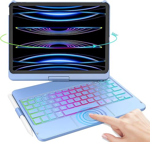 MMK for iPad Air 11 inch & Air 5th/ 4th Generation Case with Keyboard in Kuwait