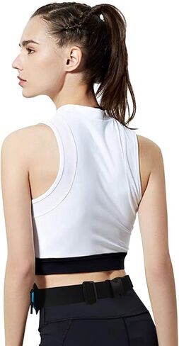 الرياضة فاني حزمة LED تشغيل حزام الخصر حقيبة الأمان متوهجة حزام للرجال والنساء USB قابلة للشحن تضيء اللياقة البدنية والجري والعتاد لحامل الهاتف الركض حزام الجيب in Kuwait