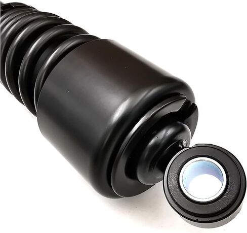 طقم خفض الصدمات الخلفية 10.5 بوصة 267 مم متوافق مع Harley Sportster 883 1200 1988-2003 & 2004-202 (أسود) in Kuwait