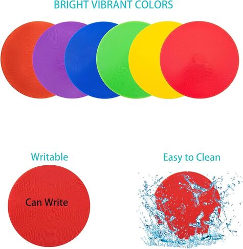 علامات بقعة من الفينيل مقاس 9 بوصة، علامات رشاقة مطاطية غير قابلة للانزلاق ونقاط أرضية مسطحة على شكل مخاريط in Kuwait