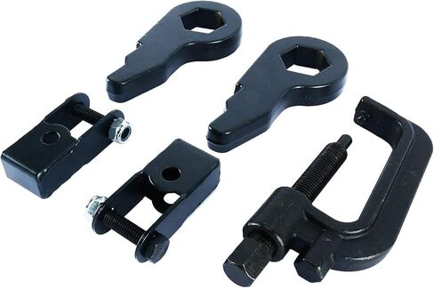 8 مفاتيح رفع MILELAKE 1 "-3" مفتاح قضبان الالتواء وأداة تفريغ شريط الالتواء مع أقواس موسعات الصدمات in Kuwait