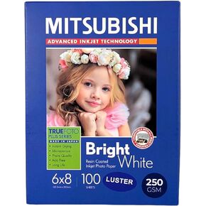 Premium Resin Coated 4X6 Photo Paper for Vibrant Photo Prints - Waterproof, Thick, Heavy, Fade Resistant, Instant Dry, Long Lasting 4R Photo Papers for Stunning Results (Gloss, 4X6)