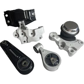 Engine Motor Mount kit 4PCS Fit for 2008 2009 2010 2011 2012 2013 Nissan Rogue 2.5L 2014 2015 Nissan Rogue Select 2.5L 2WD Replacement A7370 A7384 A4351 A4352 XINEAT