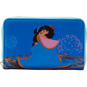 Loungefly Disney Aladdin Princess Scenes Zip Around Wallet