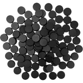 100PCS Mix Black Miniature Bases with 7 Different Sizes, Model Base Wargame Accessories for Gaming Miniatures or Wargames Table Top Games